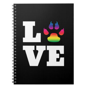 Cuaderno Pasta arcoiris