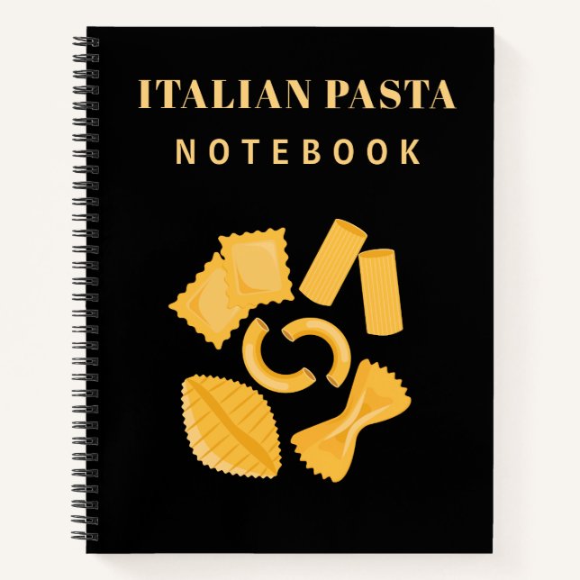 Cuaderno Pasta italiana (Anverso)