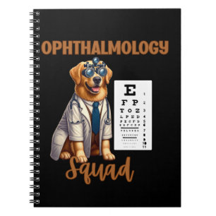 Cuaderno Pasta y visión Escuadrón de Oftalmología Animal