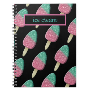 Cuaderno pastel brillante -