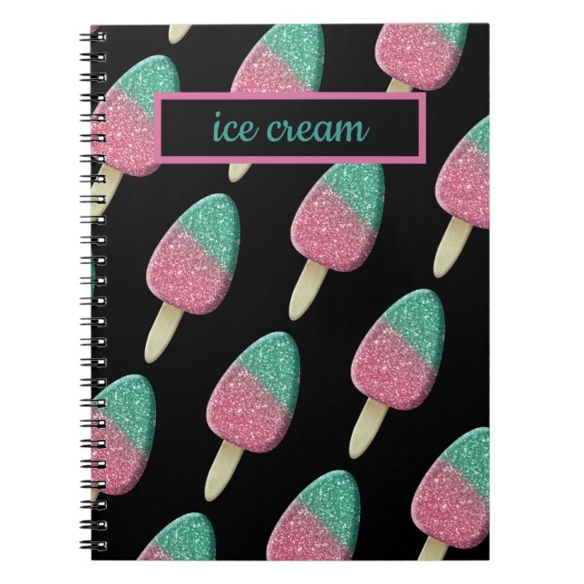 Cuaderno pastel brillante - (Frente)