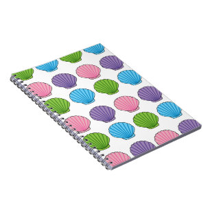 Cuaderno Pastel Colorful Seashell Pack