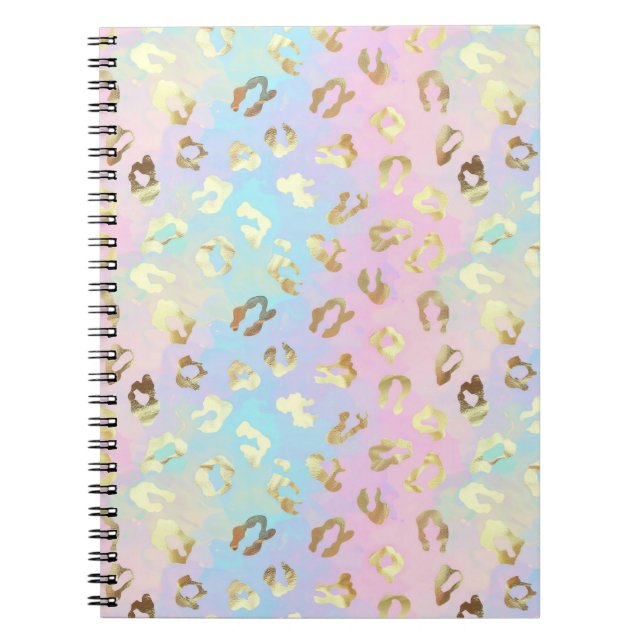Cuaderno Pastel Colors Leopard Skin Bandana (Frente)