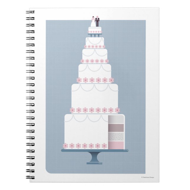 Cuaderno Pastel de bodas (Frente)