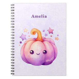 Cuaderno Pastel de Calabaza con Estrellas Vibe Soñador Lind