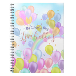 Cuaderno Pastel de globo