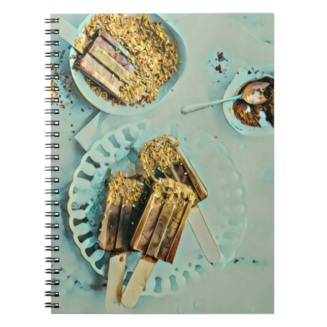 Cuaderno Pastel de helado (Frente)