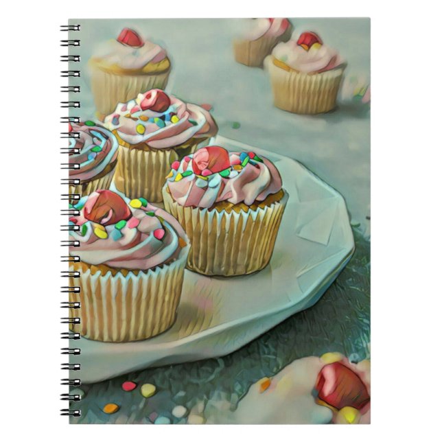 Cuaderno Pastel de helado (Frente)