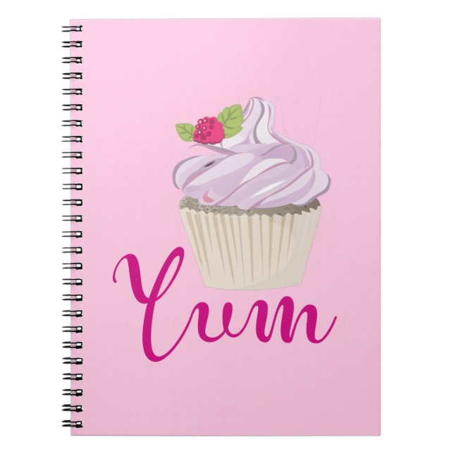 Cuaderno ¡Pastel de Rana Rosa Yum! (Frente)