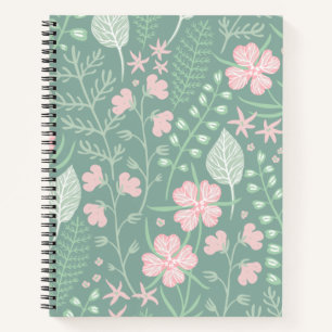Cuaderno Pastel Floral