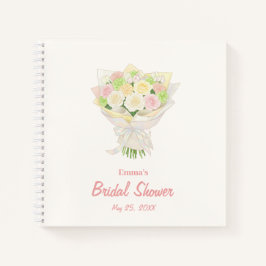 Cuaderno Pastel Floral Bridal Shower  – Japanese-Asian