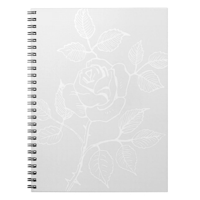 Cuaderno Pastel Flower Background (Frente)