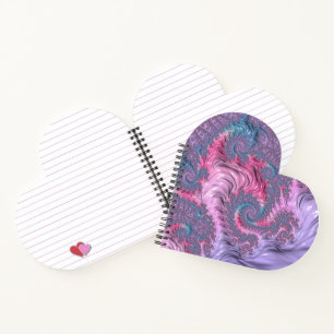 Cuaderno Pastel Fractal