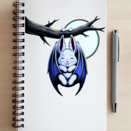 Cuaderno Pastel Gótico Bat Bunny Moonlight