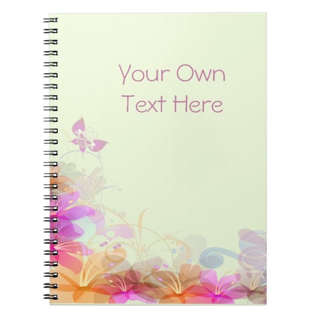 Cuaderno Pastel Lilies Boda (Frente)