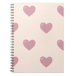 Cuaderno Pastel Love Hearts