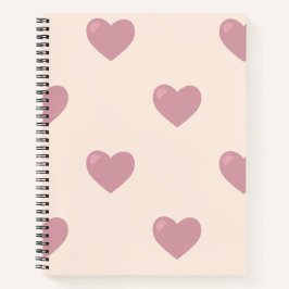 Cuaderno Pastel Love Hearts