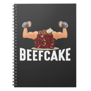 Cuaderno Pastel muscular Cultivo de bizcocho Levantamiento 