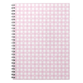 Cuaderno Pastel Pink Checks
