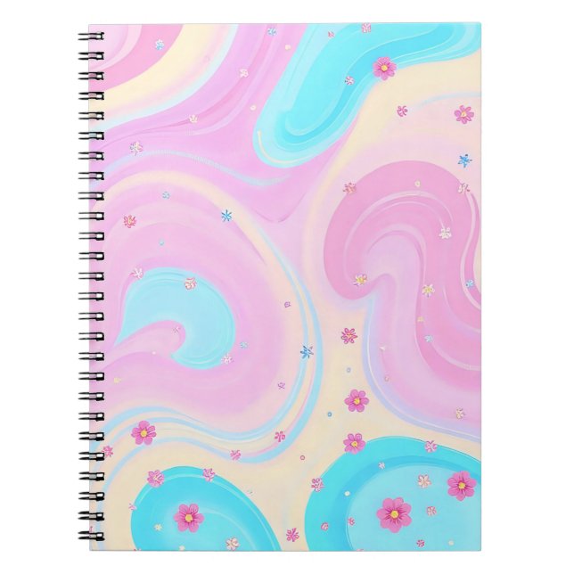 Cuaderno pastel pink notebook (Frente)