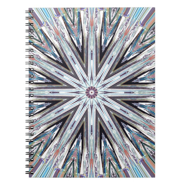 Cuaderno Pastel redondo Mandala (Frente)