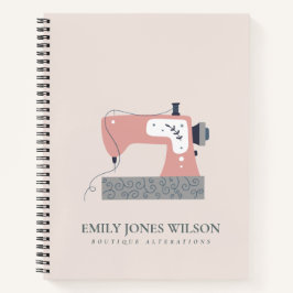 CUADERNO PASTEL RUBOR GRAY PEACH PINK MÁQUINA DE COCINA TAI