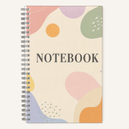 Cuaderno Pastel Shapes Notebook – Dotted Journal
