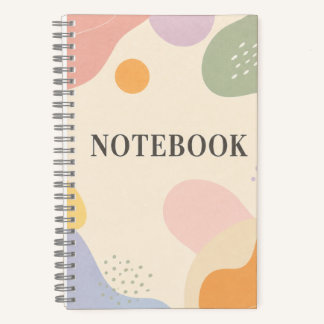Cuaderno Pastel Shapes Notebook – Dotted Journal