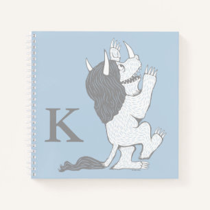 Cuaderno Pastel Wild Thing   Añadir su inicial