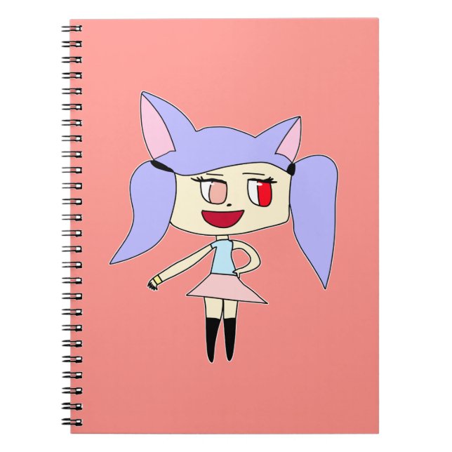 Cuaderno Pastel Wolf Chica (Frente)