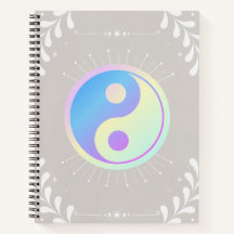 Cuaderno pastel Yin-Yang