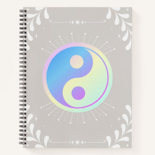 Cuaderno pastel Yin-Yang