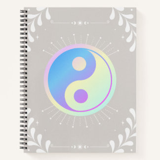 Cuaderno pastel Yin-Yang