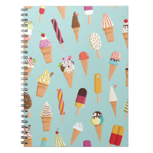 Cuaderno Pasteles del helado