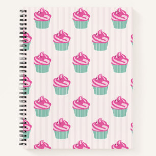 Cuaderno Pasteles dulces de la Copa de Moda