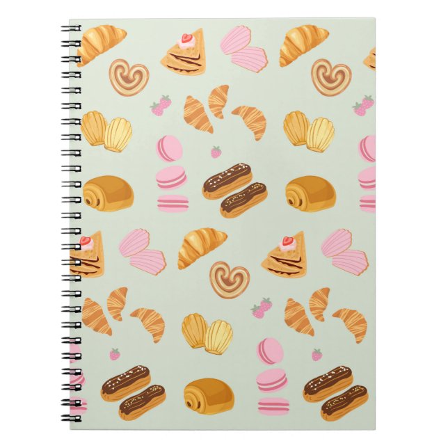 Cuaderno Pasteles en París (Frente)
