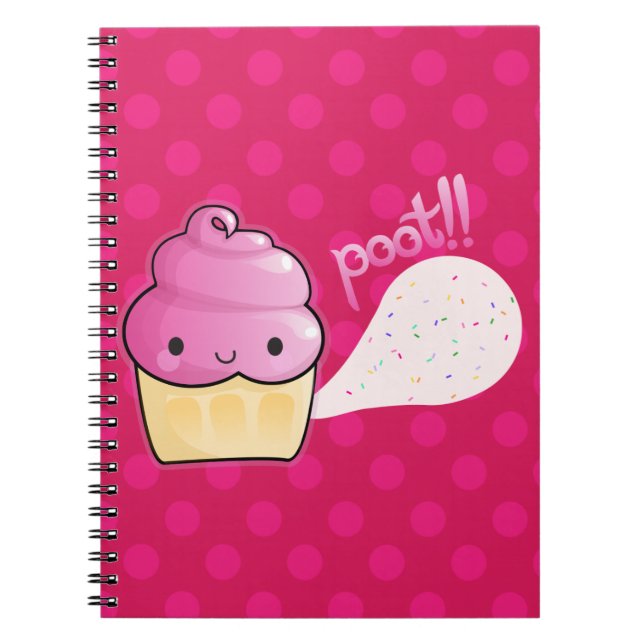 Cuaderno Pasteles Fart Sprinkels Pink (Frente)