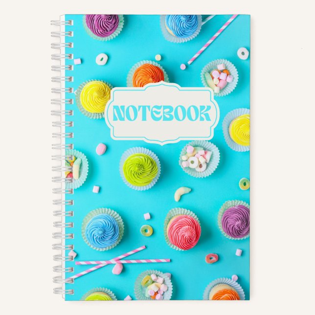 Cuaderno Pasteles y dulces coloridos (Anverso)