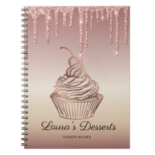 Cuaderno Pasteles y postres de tarta dulce