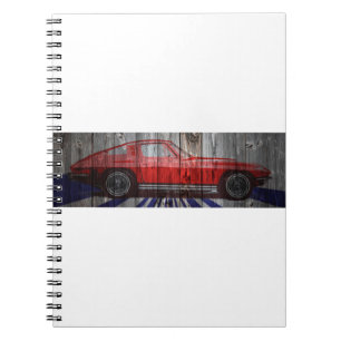 Cuaderno Pastinaca del Corvette en el diseño de madera del
