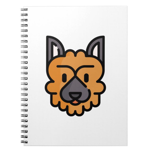 Cuaderno Pastor alemán (Frente)