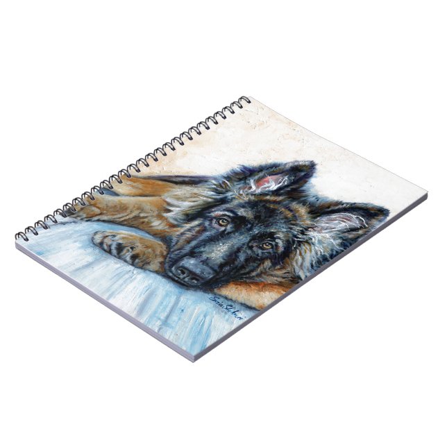 Cuaderno Pastor alemán (Lado Izquierdo)