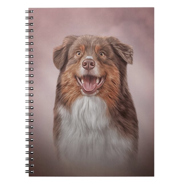 Cuaderno Pastor australiano (Frente)