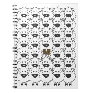 Cuaderno Pastor australiano en las ovejas