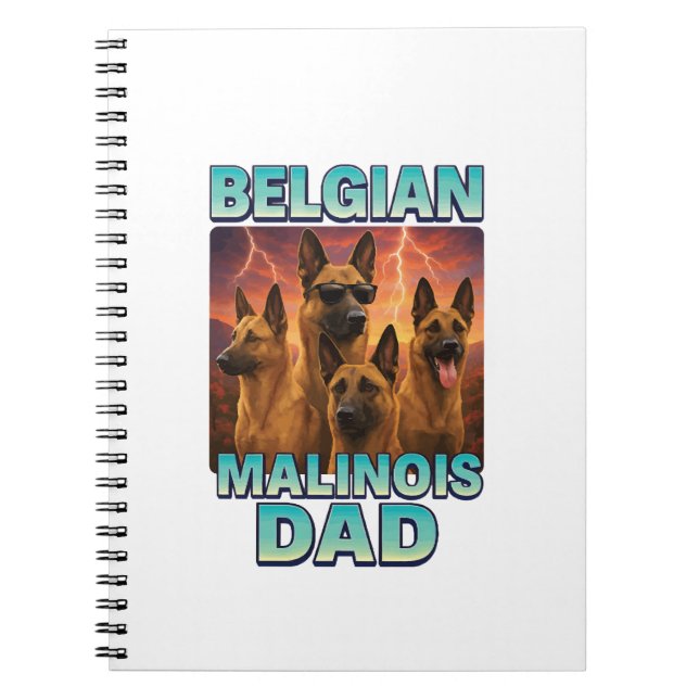 Cuaderno Pastor Belga Malinois (Frente)