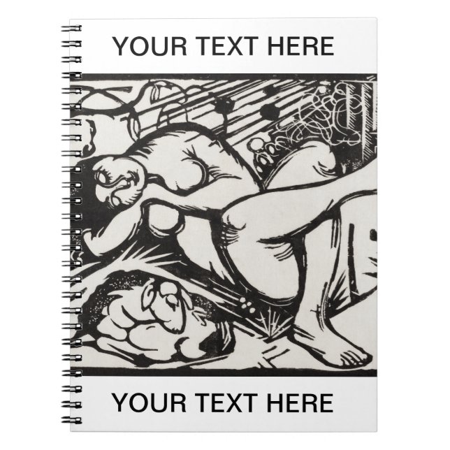 Cuaderno Pastores durmientes Franz Marc Noteb Personalizado (Frente)