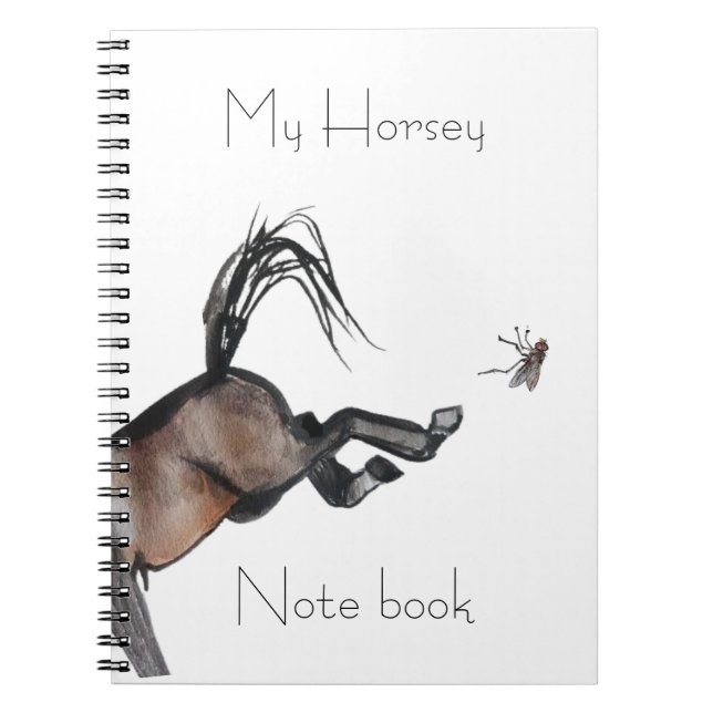 Cuaderno patada de caballo (Frente)