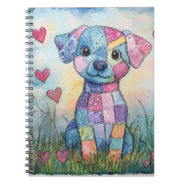 Cuaderno Patchwork Puppy Valentine