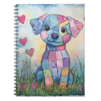 Cuaderno Patchwork Puppy Valentine