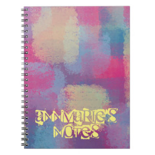 Cuaderno Patchwork Resumen con bloc de notas de foto en esp